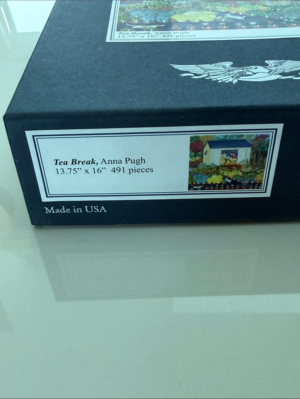 Liberty Puzzles Classic Wooden Jigsaw Puzzle Tea Break - Picture 3 of 5